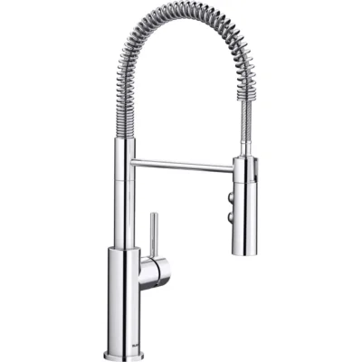 Blanco Catris s spoelkraan keuken chroom met staafgreep kolom en veer 521476 Blanco Catris s spoelkraan keuken chroom met staafgreep kolom en veer 521476