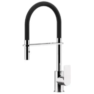 Daniel Ambition chrome spoelkraan met flexibele slang en handdouche