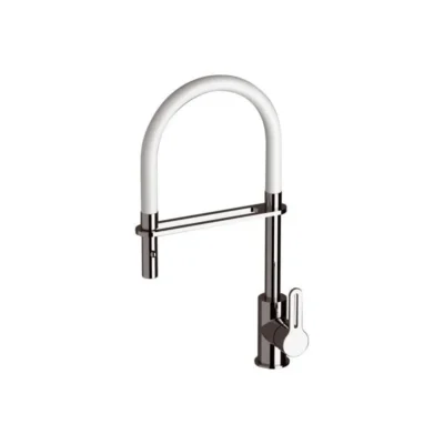 Daniel Smart spoelkraan met flexibele slang en afneembare handdouche chroom