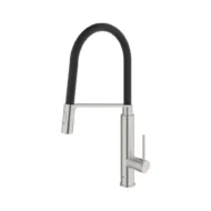 Grohe Concetto hoge keukenmengkraan supersteel met uittrekbare sproeikop