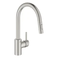 Grohe Concetto keukenkraan draaibaar uitloop rond uitrekbaar 31483dc2