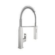 Grohe Eurocube hoge eengreeps spoelmengkraan supersteel 31395dc0