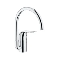 Grohe Euroeco Special eengreepsspoelbakmengkraan neerklapbaar chroom 32786000