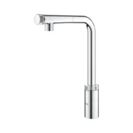 Grohe Minta Smartcontrol keukenkraan chroom elektronisch hoog uittrekbare l uitloop 31613000