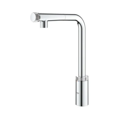 Grohe Minta Smartcontrol keukenkraan chroom elektronisch hoog uittrekbare l uitloop 31613000