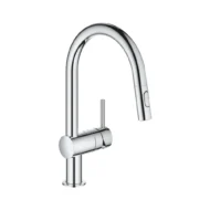 Grohe Minta eengreeps keukenkraan chroom met draaibare uitloop 32321002