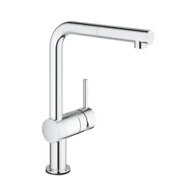 Grohe Minta touch me keukenkraan draaibare l uitloop chroom elektronisch 31360001