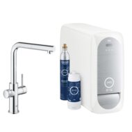 grohe blue home l uitloop starter kit haaks draaibaar uittrekbaar chroom 31539000