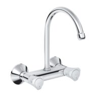 grohe costa l eenhendel keukenmengkraan draaibaar chroom 31191001