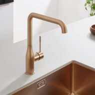 grohe essence eenhendel keukenmengkraan draaibaar warm zonsondergang geborsteld 30269dl0