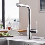 grohe essence eenhendel keukenmengkraan uittrekbaar draaibaar chroom 30270000