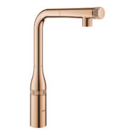 grohe essence smartcontrol keukenmengkraan draaibaar uittrekbaar 2 standen warm sunset 31615da0
