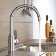 grohe get eenhendel keukenmengkraan draaibaar chroom 31494001