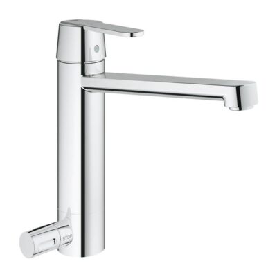 grohe get eenhendel keukenmengkraan draaibaar met apparaat aansluiting chroom 30198000 grohe get eenhendel keukenmengkraan draaibaar met apparaat aansluiting chroom 30198000