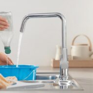 grohe start eenhendel keukenmengkraan draaibaar chroom 30630000
