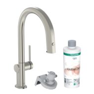 hansgrohe aqittura m91 filtersysteem 210 uittrekbare uitloop 1 straal starterset draaibaar edelstraal finish 76801800
