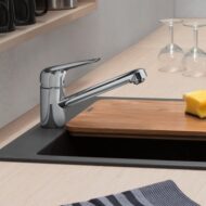 hansgrohe focus m42 eenhendel keukenmengkraan draaibaar chroom 71809000
