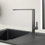 villeroy & boch finera eenhendel keukenmengkraan draaibaar antraciet 92700005